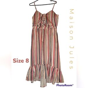 👽Maison Jules striped dress